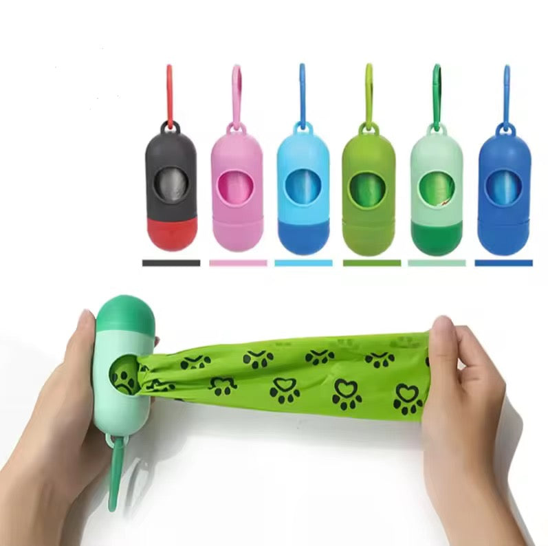 🐾 Portable Dog Poop Bag Dispenser